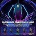 Dacoity Gaming Maus, Gaming Mouse mit 8 Programmierbare Tasten und Einstellbar 8000 DPI, RGB Beleuchtung PC Maus mit Kabel,USB-Wired Mouse mit Feuertaste ergonomisches für MMO,FPS,MOBA,Windows,PC,Mac