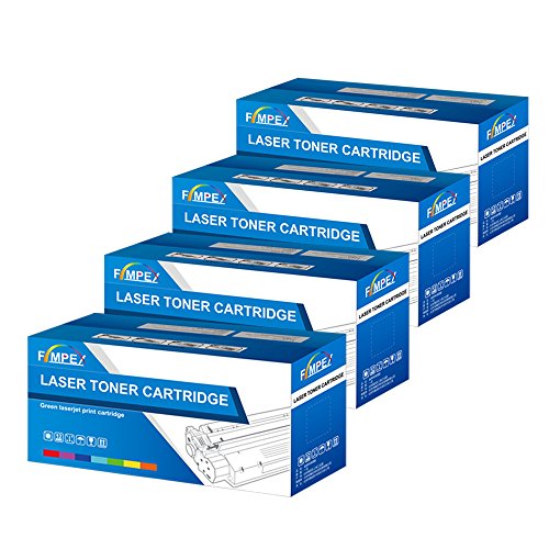 Fimpex Compatible Toner Cartucho Reemplazo para Samsung Xpress C430 C430W C480 C480W C480FN C480FW CLT-404S (Negro/Cian/Magenta/Amarillo, 4-Pack)