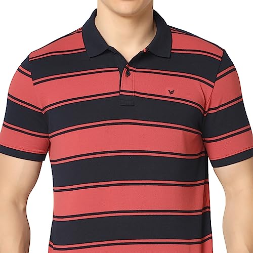 Image of Blackberrys Men's Striped Slim Fit T-Shirt