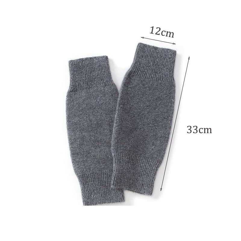 Men's Women's Universal Cashmere Knee Pads for Warmth Protection