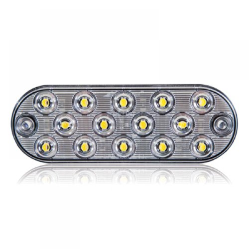 Backup/Courtesy Light, Oval, White