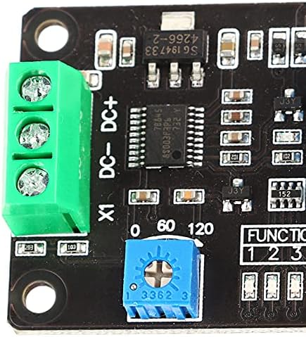 DC 5V/12V/24V Time Delay Relay Module, 0.1-120 Secs Timer Delay, Super 555 Delay Off Timer Relay - Self-Locking, Delay ON, Delay Off, Trigger Delay (DC 24V)