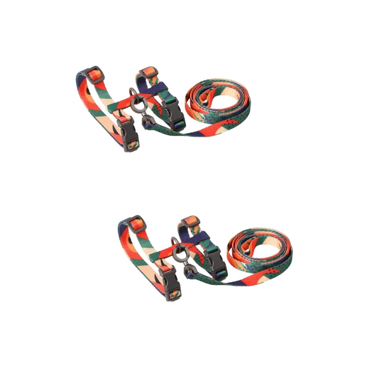 Yardwe 2piezas Arnés Shaped Antiescape para Gato De Material Resistente para Paseos y