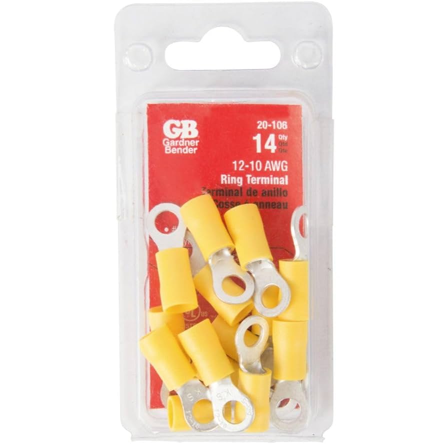 まるあん Amazon.com: GB Gardner Bender 20-106 12-10 Gauge Yellow Ring