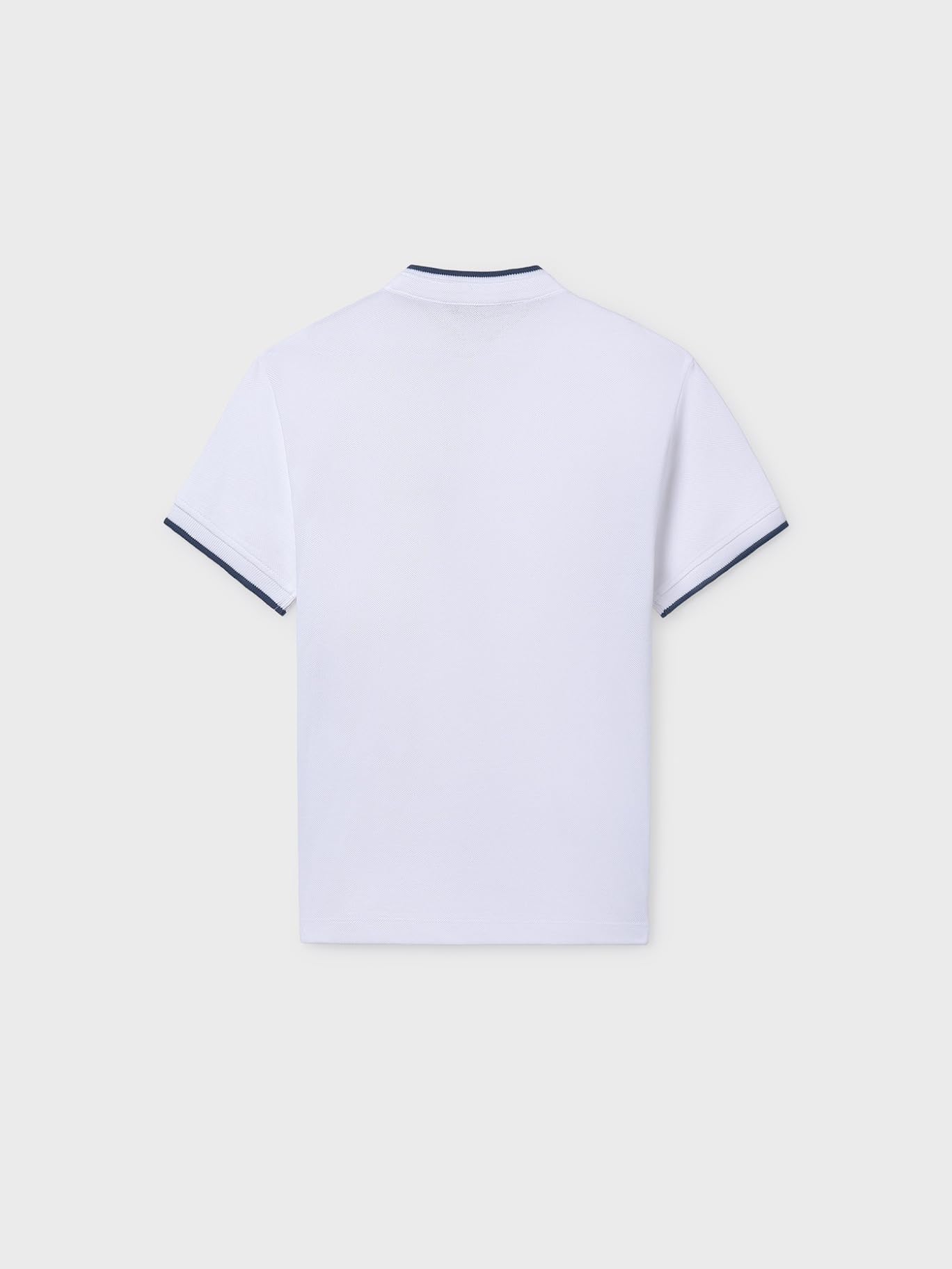 Mayoral «Nukutavake» Polo m/c Cuello Mao para niño Blanco