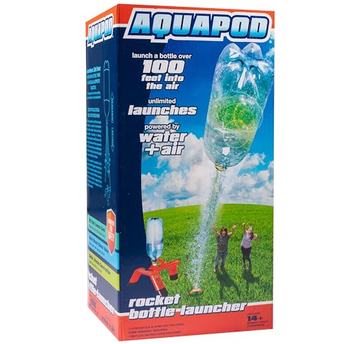 Aquapod GAP 1002 The Original Rocket Bottle Launcher Kit - Launches Soda Bottles 100 Ft Up In The Air - Fun Educational Stem Gift Idea For Kids & Teens thumb #3