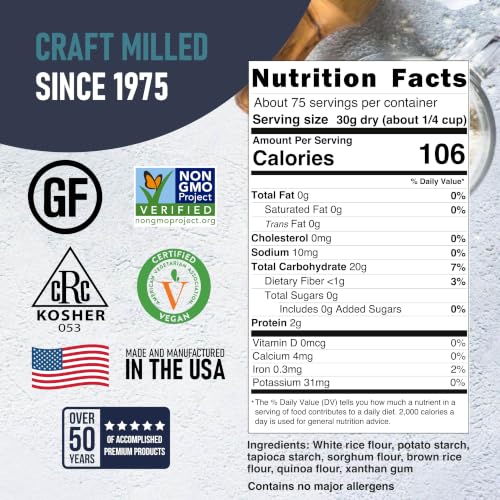 Image of Great River Milling Gluten Free All Purpose Flour, 5 lb