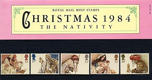 1984 Christmas Presentation Pack PP135 (printed no. 157) - Royal Mail Stamps