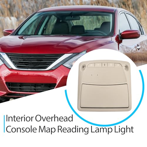 Lámpara LED de lectura interior compatible Nissan 2013-2018 miniatura 4