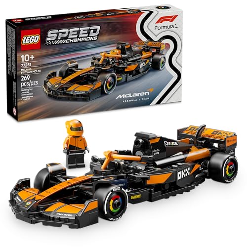 La Mejor Selección de Coleccionables , listamos los 10 mejores. 47 LEGO Speed Champions Auto de Carreras McLaren F1 Team MCL38 Set con vehículo, Modelo construible, Kit con 1 minifigura, Juego y Regalo Coleccionable para niños y niñas 77251
