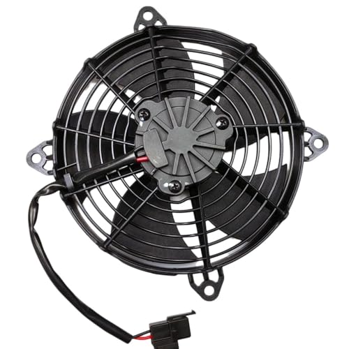 Radiateur de ventilateur refroidissement moteur moto 12V 40W noir pour Street 500 750