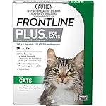 FRONTLINE Plus Flea and Tick Treatment for Cats Over 1.5 lbs. 3 Treatments