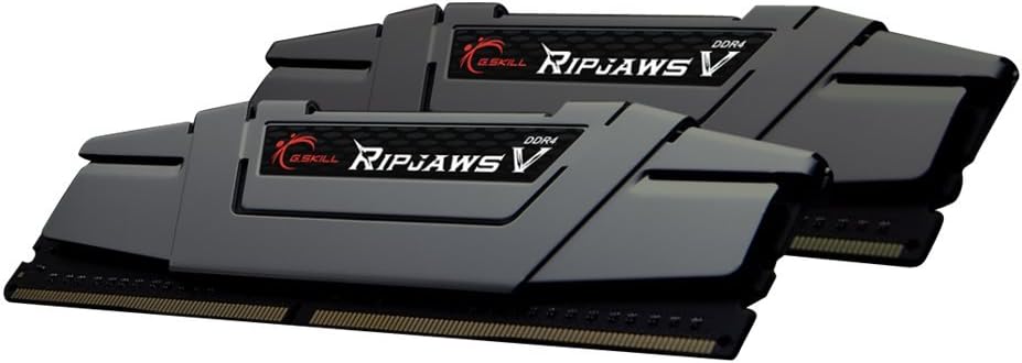 G.Skill Ripjaws V Series, 16GB (2 x 8GB) DDR4-3200MHz 288-Pin CL16 Desktop Memory - View 1