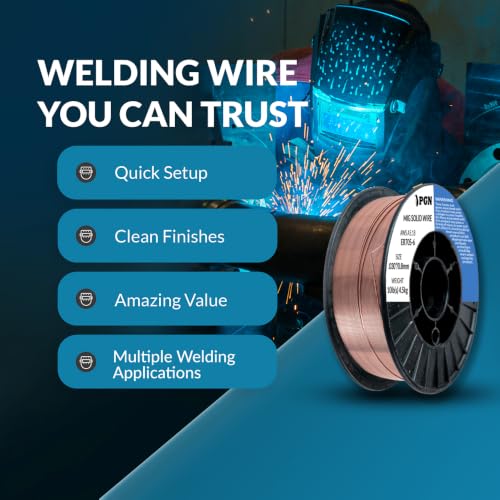 Image of PGN ER70S-6 .030 inch (4 Pack) Solid MIG Welding Wire - 10lb Spool