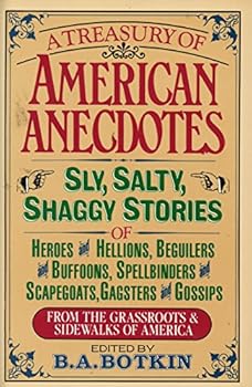 Hardcover A Treasury of American Anecdotes Book