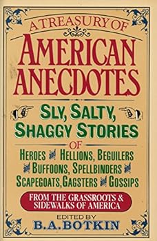 Hardcover Treasury of American Anecdotes Book