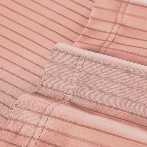 Image of myTrident Bedsheet for Single Bed Cotton| 210 TC | 60 inch x 90 inch | Papaya