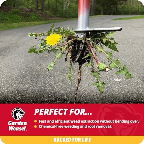 Garden Weasel 95204 Weedpopper Step & Twist - Long Handle | Easy Weeding And Puller Stand Up Tool thumb #1