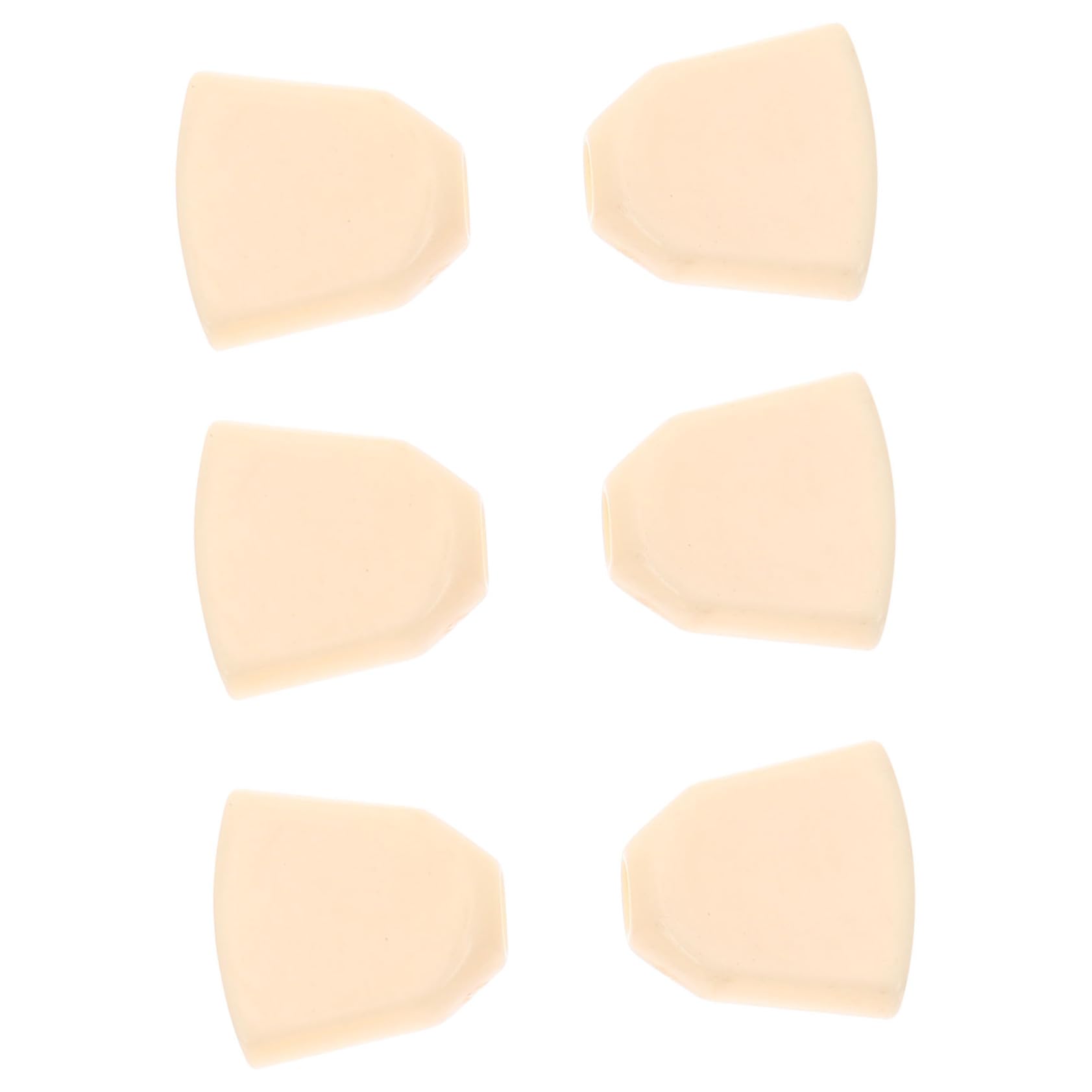 Toddmomy Professional Guitar Tuners Acrylic Guitar Head Knobs Tuning Pegs Locking Tuners 3x3 Universal Fit for Guitars