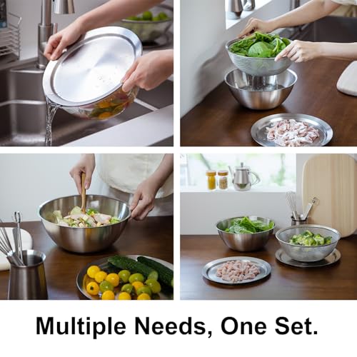 Set de 6 piezas Bowls y Bandeja acero inoxidable SHIMOYAMA miniatura 5