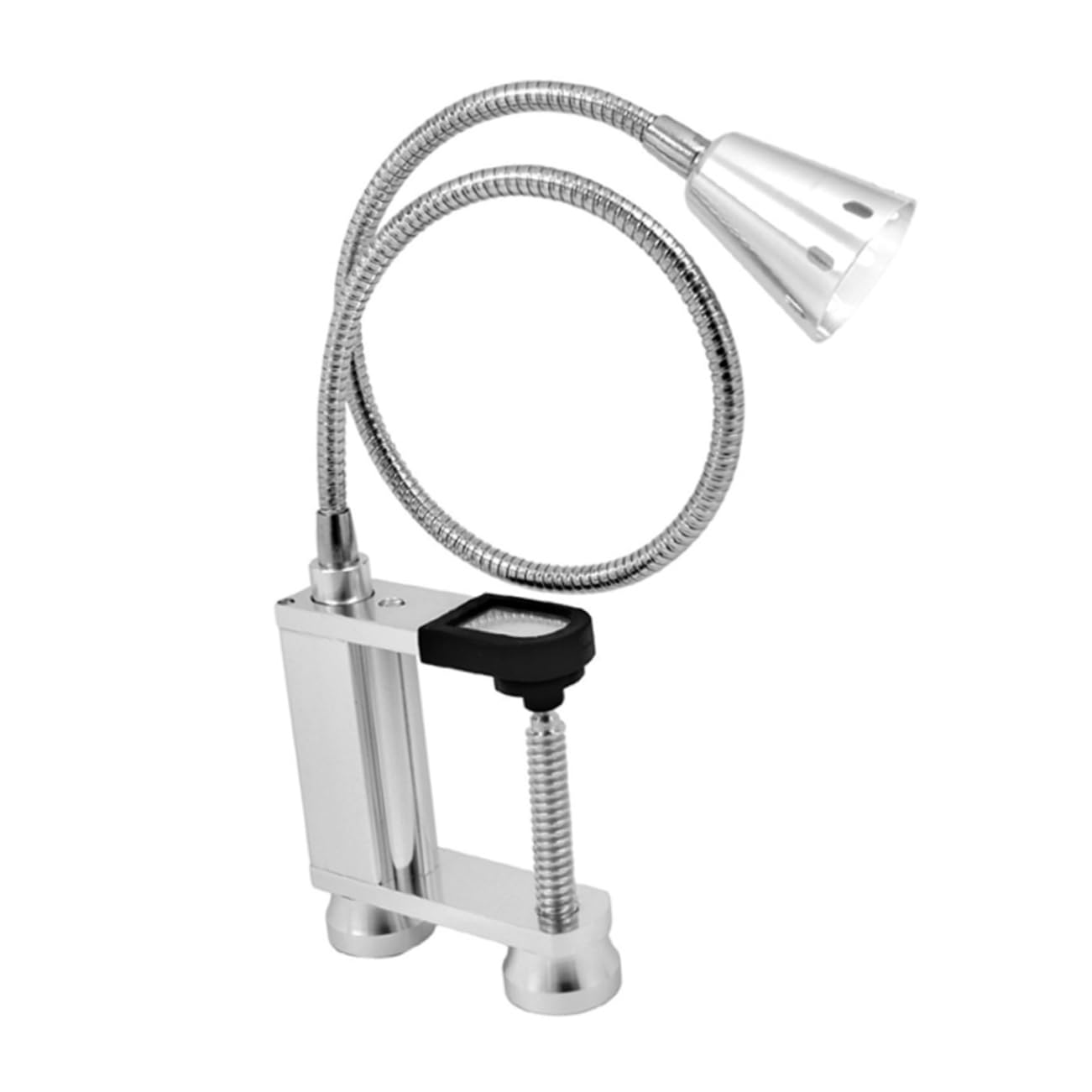 Sosoport Lampada Barbecue LED Portatile in Lega di Alluminio, Luce Esterna Leggera e Flessibile per Barbecue e Attività All'aperto