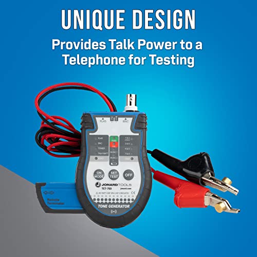Generador de tonos Jonard Tools TET-700BC para identificar cables de red y coaxial 7