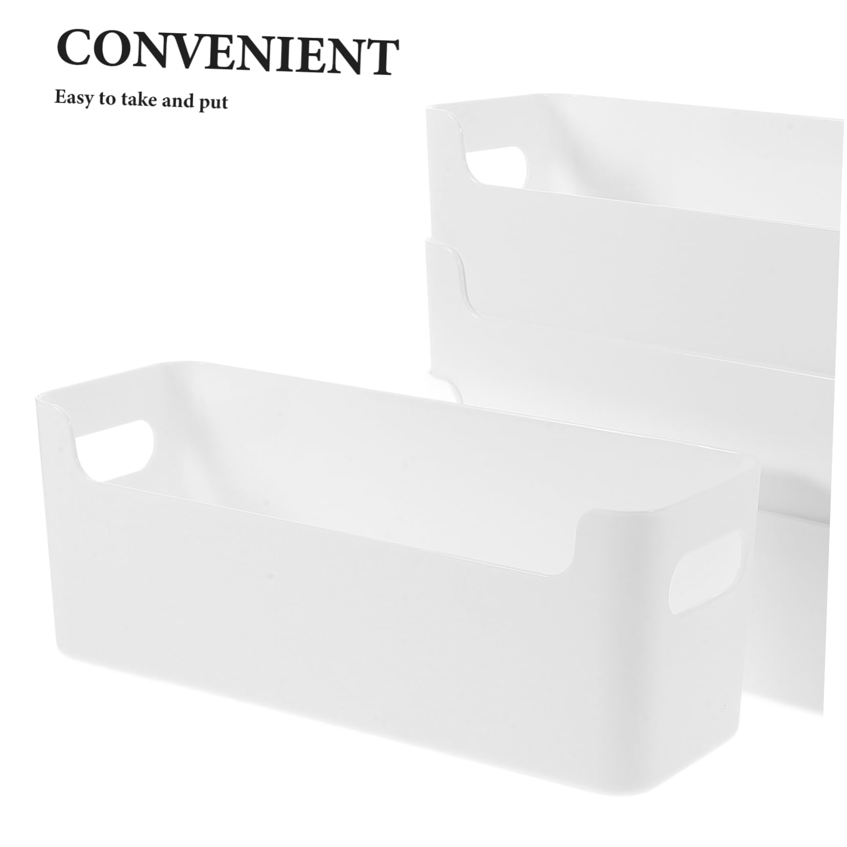 Organizer da Cucina 8 Pezzi in Plastica Bianco, Divisori | Pensili e Cassetti, Soluzione a Livelli Salvaspazio, Uso Rapido per Contenere Oggetti e Accessori