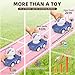 IOMDRWU Press to Go Car Toys for Toddlers 1-3, Animal Baby Cars, Push Go Friction Inertia Car, Infant 6-9-12-18 Month, 1st Birthday for 1-2 Year Old Boy Girl, Valentines Day Gift