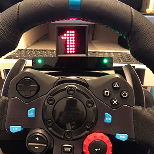 Racing Drift Game Instrument Compatible with Thrustmaster T300/TSPC/TGT/For Logitech G27 G29 /FANATEC/SIMAGIC for Steering Wheel Instrument (for G29/G27)