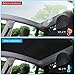 SUMK Tesla Model Y Sunroof Sunshade Glass Roof Sunshade Foldable Compatible with Tesla Model Y 2023 2022 2021 2020 Upgrade (2 Piece Black)