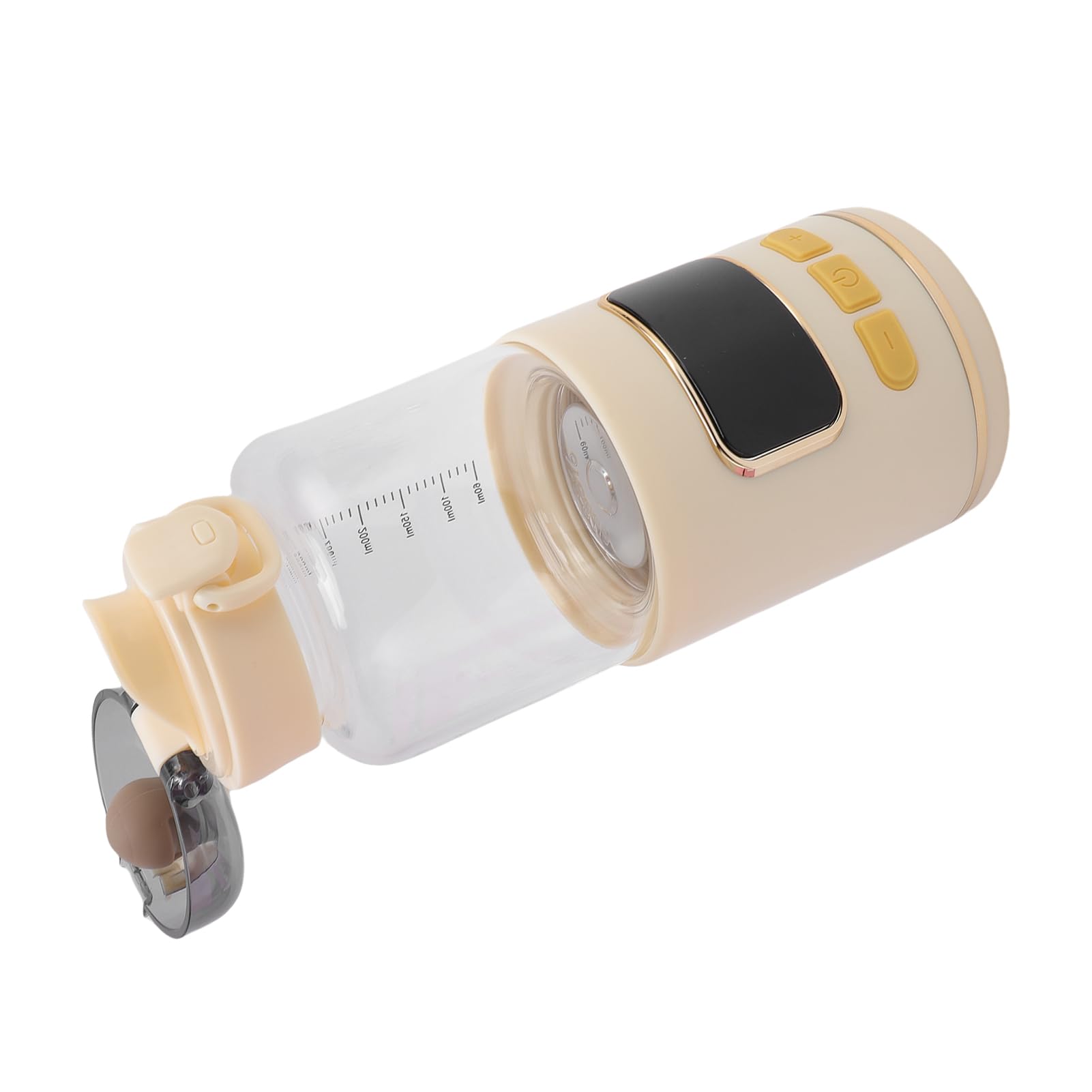 Fafeicy Calentador de Leche Portátil, Calentador de Botellas de Viaje, Calentador de Biberones con Batería de 15000 MAh, Calefacción Rápida para la Fórmula de Leche Materna Agua y Jugo