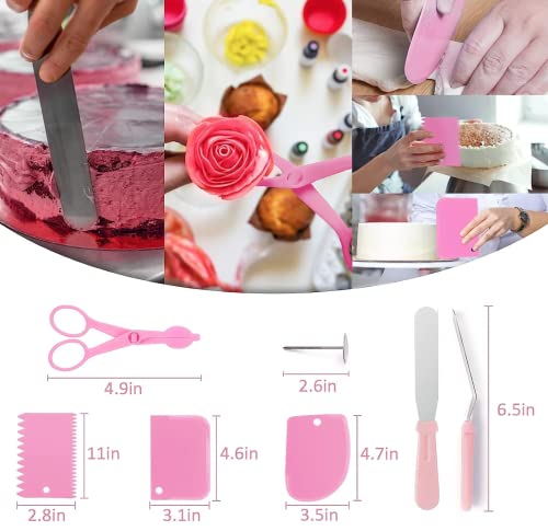 360Pcs Cake Decorating Baking Supplies Kit, Baking Set With 66 Piping Tips, Icing Bags And Tips Set For Beginners, Professional Baking Tools,Cupcake Decorating Kit #TOP6