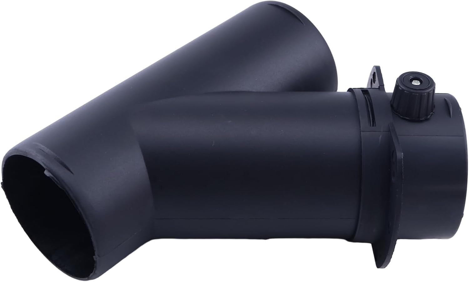 75mm Y-Branch Y Shape 3 Way Air Ducting Vent Elbow Pipe Air Duct Connector with Adjustable Knob and Closeable Flap Compatible with Eberspacher Webasto Propex Air Diesel Parking Heaters