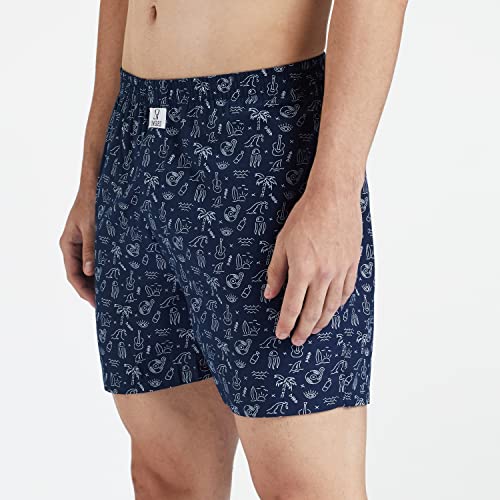Image of Longies Men Cotton Boxer Shorts