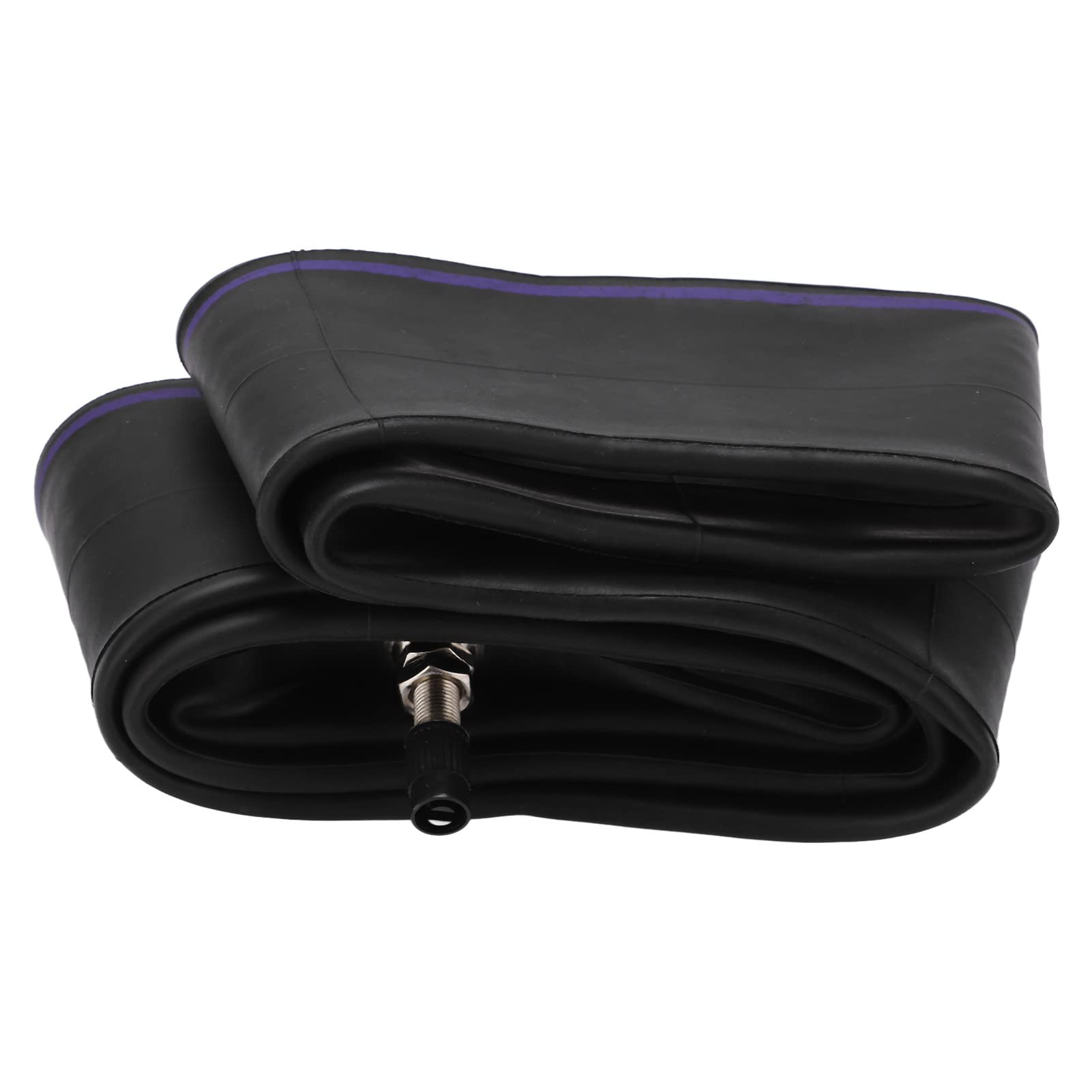 Chambre à Air De Pneu De Moto, 2.50‑17 Innertube De Pneu avec Tige De Valve Droite pour Moto Tout Terrain Vélo