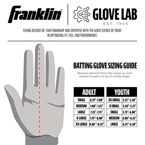 Image of Franklin Sports MLB Shok-Sorb Neo Batting Gloves (Pair)