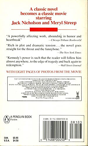 Ironweed (Movie Tie-In) 0140081038 Book Cover