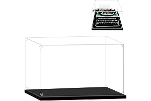 Acrylic Display Case for Lego 21327 Typewriter: Protect Your Collectibles in Style