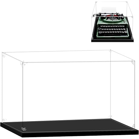 Acrylic Display Case for Lego 21327 Typewriter: Protect Your Collectibles in Style