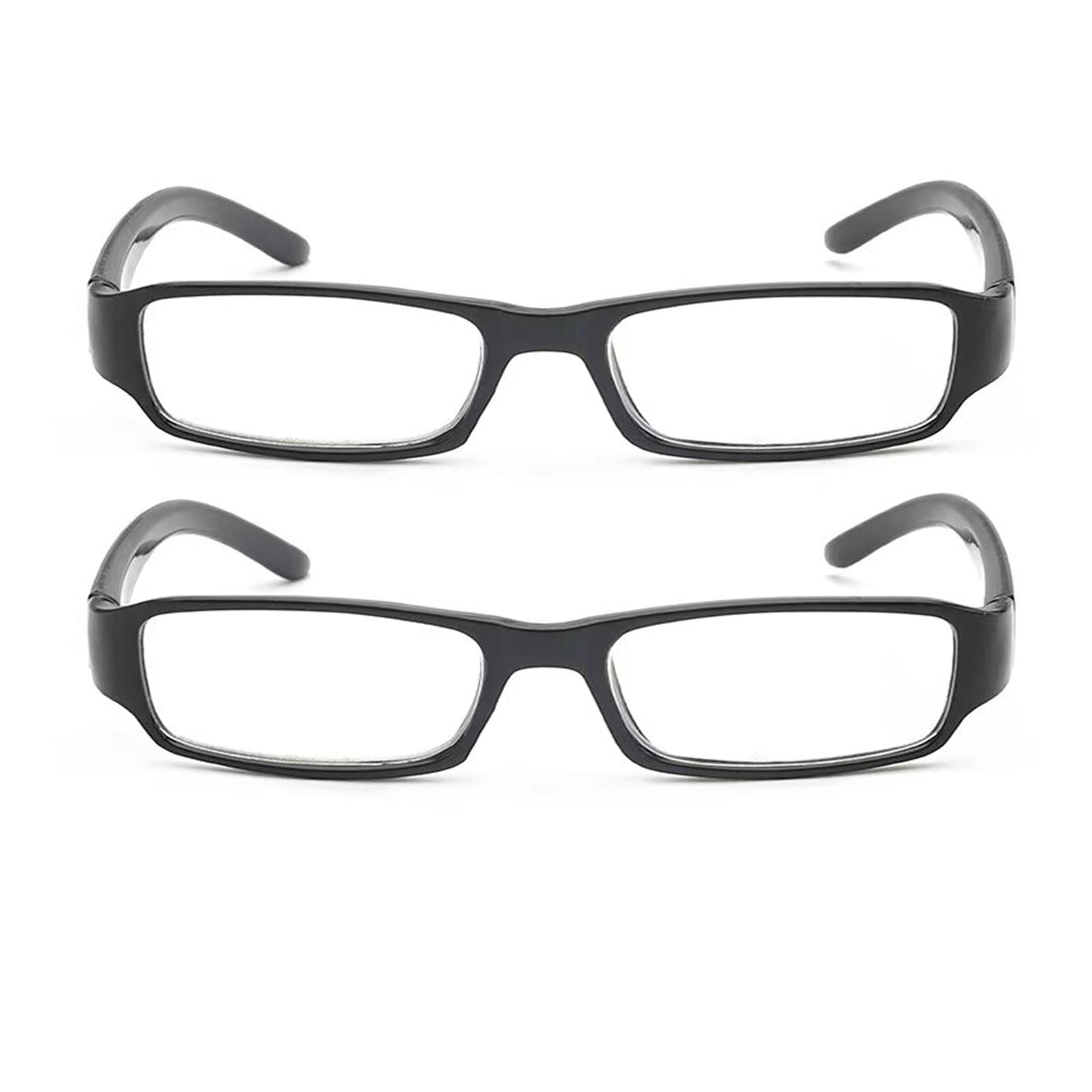 Naikomly 2 Pairs Nearsighted Glasses Unisex Distance Glasses