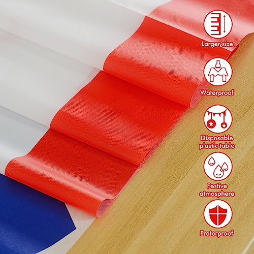 Melsan-4th-of-July-Plastic-Table-Cloth-Rectangle-Table-3-Pack-American-Flag-Disposable-Tablecloths-for-4th-of-July-Veterans-Day-Decorations-Independence-Patriotic-Party-Decorations-54108-in Melsan 4th of July Plastic Table Cloth Rectangle Table 3 Pack American Flag Disposable Tablecloths for 4th of July Veterans Day Decorations Independence Patriotic Party Decorations 54108 in