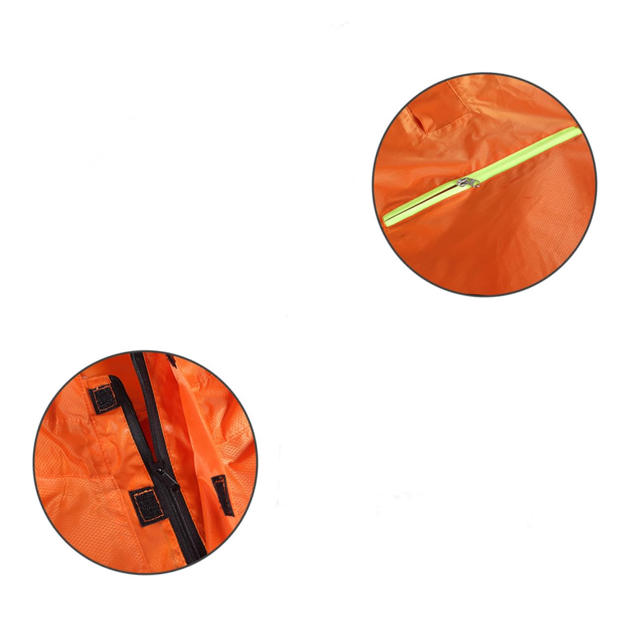 COLLBATH Antipioggia Multifunzione per Bici, Leggera, Strisce Luminose, Unisex, per Campeggio e Arrampicata