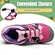 Mishansha Mädchen Trekkingschuhe Kinder Atmungsaktiv Wanderschuhe Bequem Kinderschuhe für Outdoor Sport, Rosa 30 EU