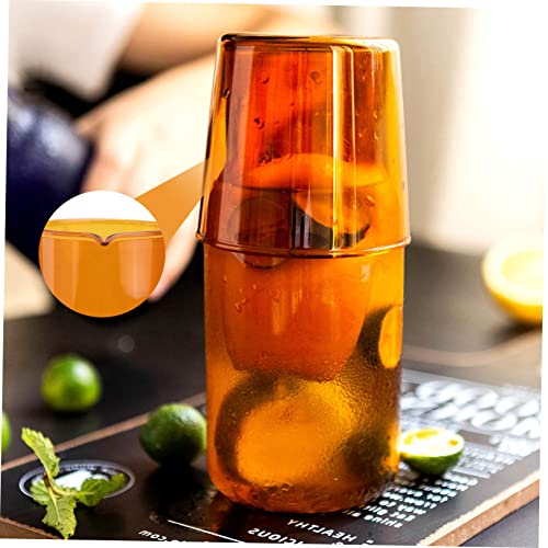Set de vaso y tetera de vidrio transparente LABRIMP miniatura 3