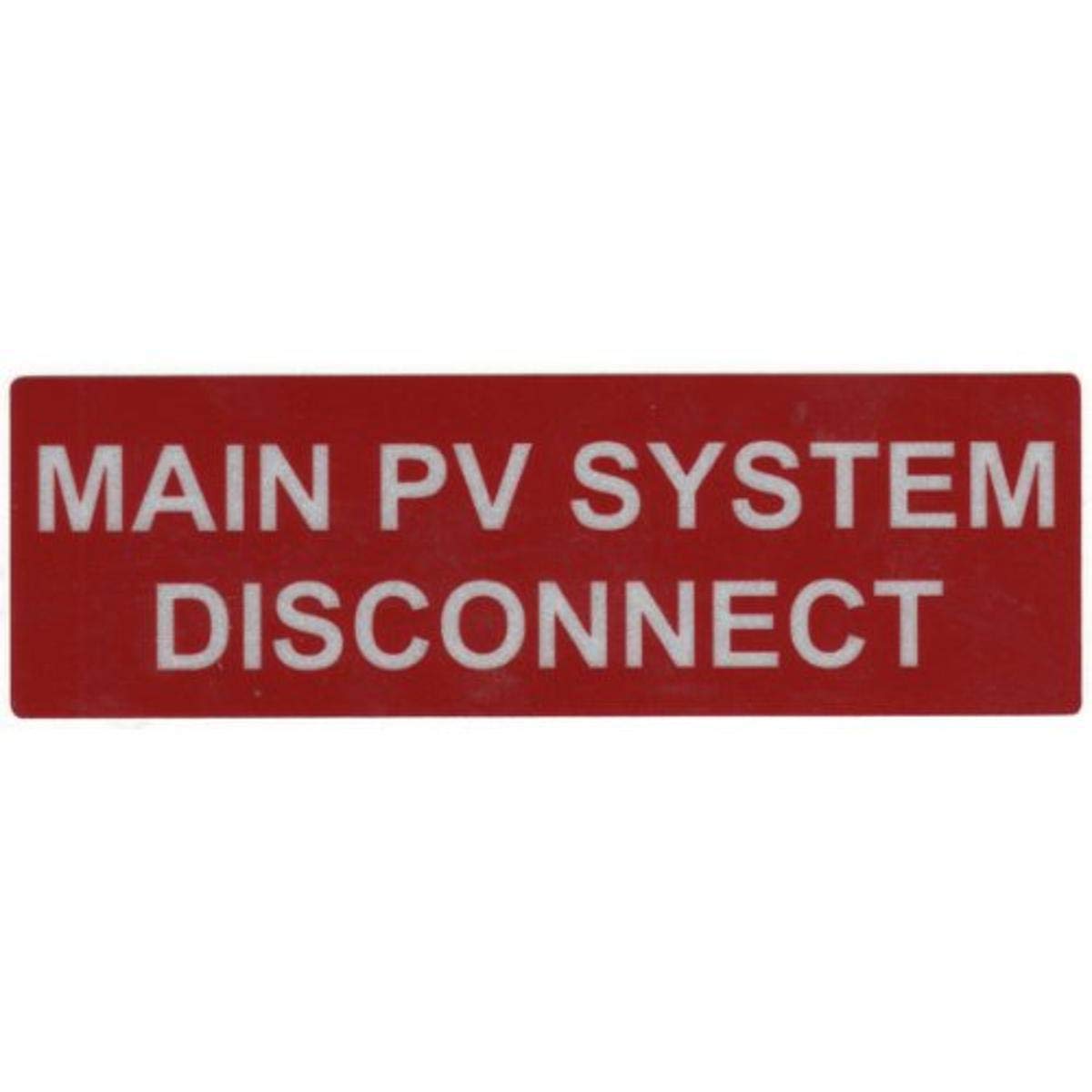 Hellermann Tyton 596-00243 Pre-Printed Reflective Solar Label, 5.5