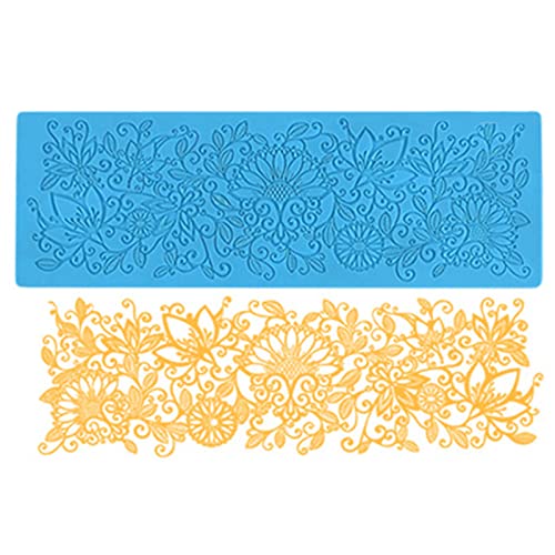 Moldes de silicón para fondant flores exquisitas