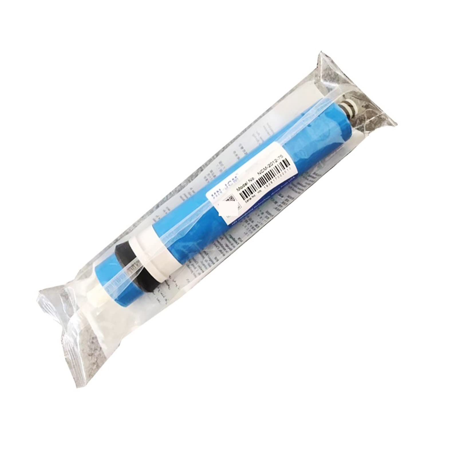 Water Filter Cartridge, 75 GPD NCM RO Membrane for Housing Residential Water Filter Purifier Treatment Reverse Osmosis System