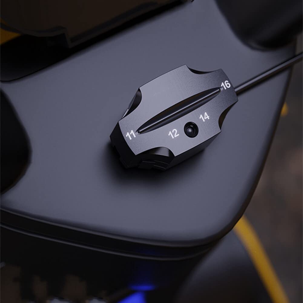 Voltmetro Elettronico per Moto, MoreChioce Indicatore di Visualizzazione Della Tensione a LED per Moto Universale Voltmetro Impermeabile Monitor di Visualizzazione Della Tensione Antiurto