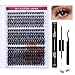 DIY Wimpernverlängerung Kit, 30D+40D+50D Wimpern Extensions Set, 8-16mix 320Pcs Lash Extension Set Mit Bond&Seal Und Pinzette, Cluster Lashes Künstliche wimpern PC mit günstig Kaufen-DIY Wimpernverlängerung Kit, 30D+40D+50D Wimpern Extensions Set, 8-16mix 320Pcs Lash Extension Set Mit Bond&Seal Und Pinzette, Cluster Lashes Künstliche wimpern