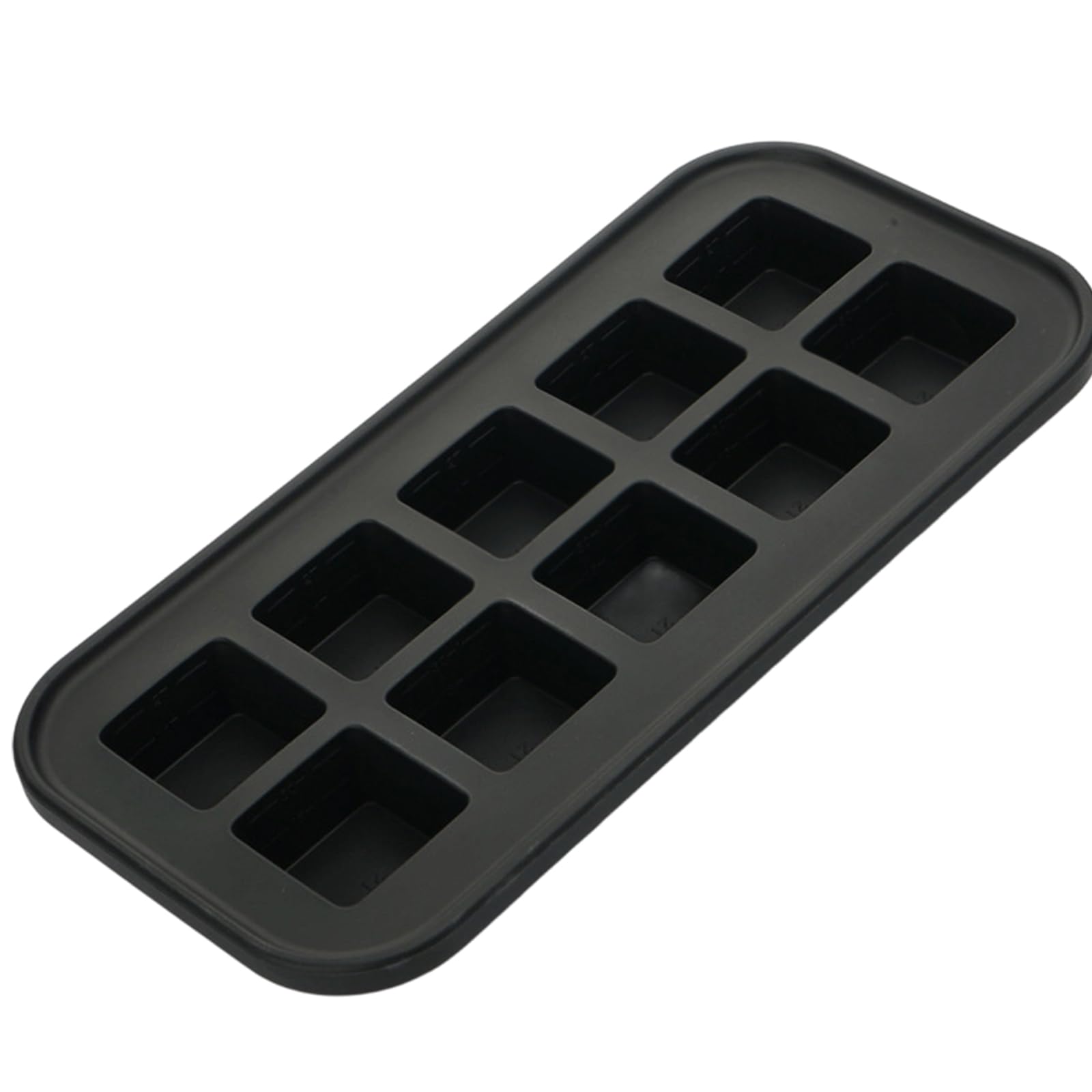 MALSSE Of 1 Silicone Freezers Molds with Lid for Ice Cubes Juices and Food Storage Space Saving Kitchen Essential Ice Block Tray with Cover